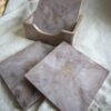18 - 1 Eternal Chic | Σετ Χειροποίητων Σουβέρ "Marble Taupe & Gold"